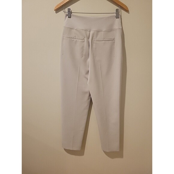 Athleta Endless High Rise Casual Athletic Pants Ivory Cream Size 0 /533636 Work - Picture 4 of 8